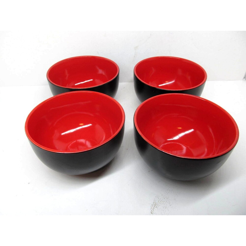 Kook Japanese Large Noodle Bowls 6 1/4" Bundle of 4
